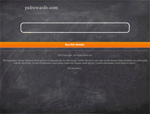 Tablet Screenshot of palrewards.com